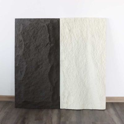 Panneau de mur de revêtement de texture de pierre 1,2 m Mousse légère Culture d'unité centrale Faux