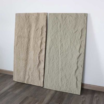 Faux artificiel léger de mur de panneau de polyuréthane d'unité centrale 1200 * 600mm