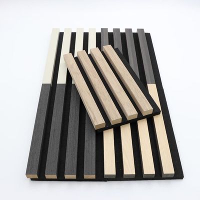 panneau de panneaux acoustiques 600*21mm fibre de bambou écologique Akupanel en bois