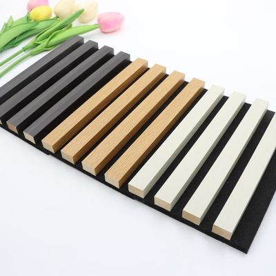 panneau de panneaux acoustiques 600*21mm fibre de bambou écologique Akupanel en bois