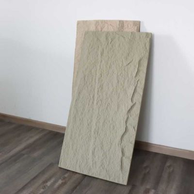 Mur de panneau de pierre PU léger Polyuréthane artificiel PU Faux Pierre