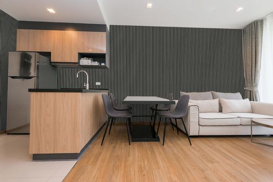 panneau cannelé acoustique insonorisé de panneau de 21*600*2400mm pour la décoration intérieure