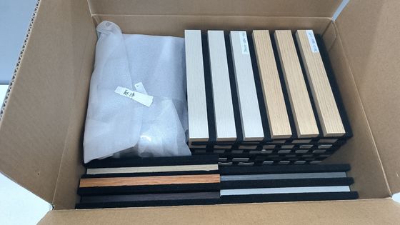 Épaisseur 5 mm Panneau de carte acoustique lisse insonorisé pour le cinéma à domicile