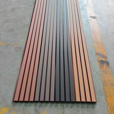Panneaux muraux en WPC co-extrusion extérieure revêtements muraux composites en bois plastique