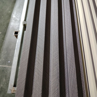 Design de grains de bois panneau murale Wpc décoration intérieure 160*24