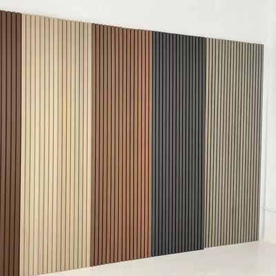 Décoration moderne en bois 100% Wpc revêtement de mur extérieur