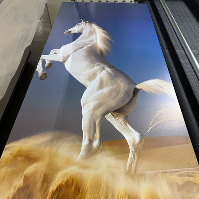 4*8 Ft UV PVC feuille de marbre imperméable à l'eau estampage à chaud / 3D imprimé panneaux intérieurs panneaux UV