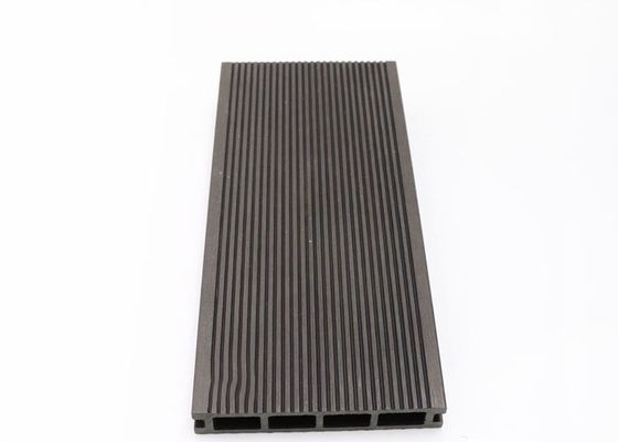 Panneaux de plate-forme composés en plastique en bois extérieurs de texture de Decking en bois du plancher WPC