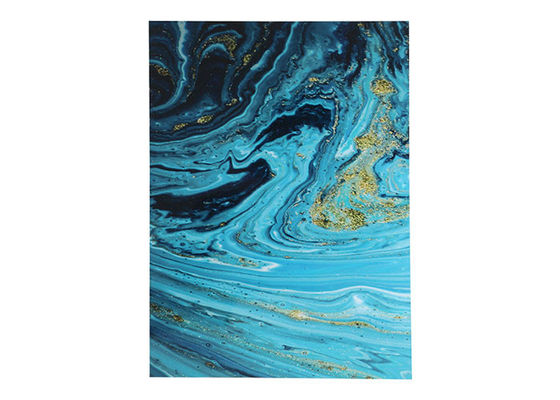 Le mur intérieur de marbre UV Decotion de la feuille 1220x2800mm de PVC imperméabilisent