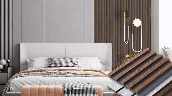 Le panneau de mur imperméable de polystyrène de décoration à la maison a adapté le revêtement aux besoins du client de mur de picoseconde
