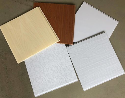 Panneau de mur blanc pur de plafond de PVC de Matte White de panneau de PVC de PVC de panneau en stratifié de plafond