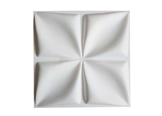 maison décorative Diamond Gold Wall Panel de PVC de panneaux de mur 3D de 500x500mm
