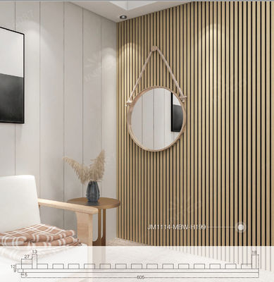 2440x1220mm Panneau de planche acoustique Panneau en ardoise bois résistance à l'humidité