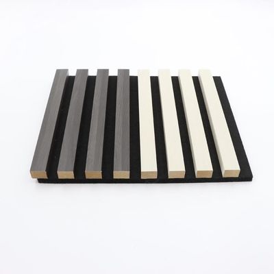 MDF absorbant le son, acoustique en bois, panneau de façade, matériau à flûte