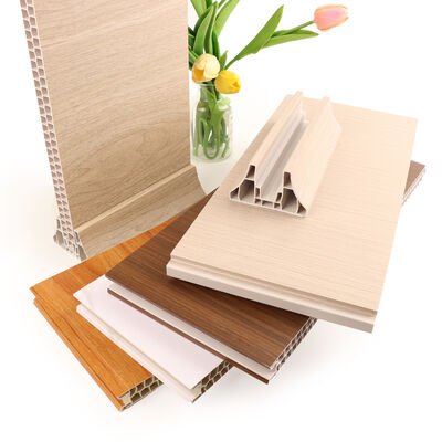 Panneau de cloison en PVC imperméable, ignifuge et résistant à l'humidité pour la décoration intérieure de bureaux