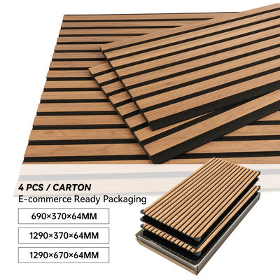Panneau acoustique sur mesure pour le commerce électronique, panneau mural absorbant le son décoratif pour les projets de murs intérieurs