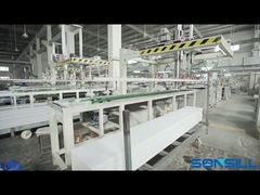 Panneau de plafond stratifié en PVC Panneau de PVC blanc pur Plafond et panneau mural en PVC blanc mat