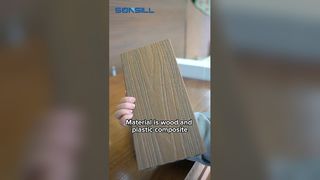 revêtement de sol extérieur extérieur en terrasse WPC